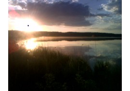 Рассвет на озере